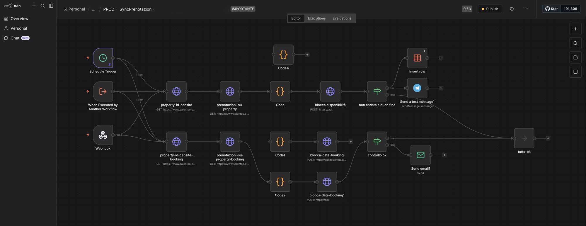 Integrazione e Automazione Workflow Complessi