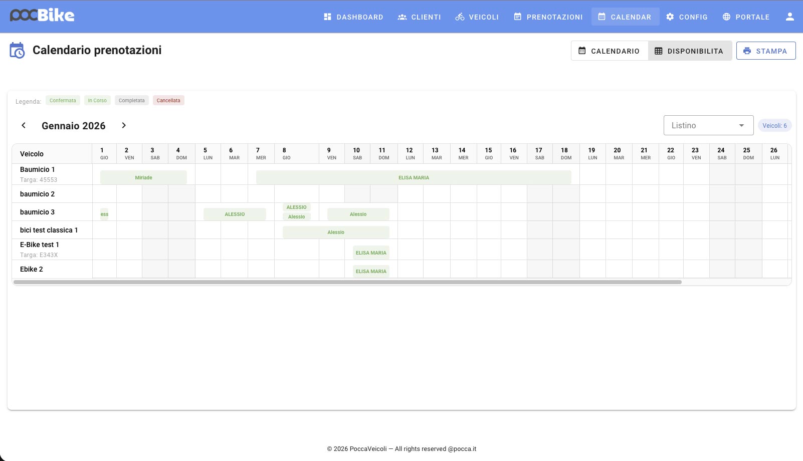 Calendario